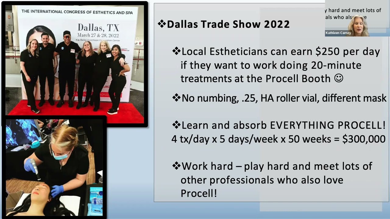 Procell Microchanneling 101 - Face and Hair Demos  - use Promo Code KATHLEEN for best price!