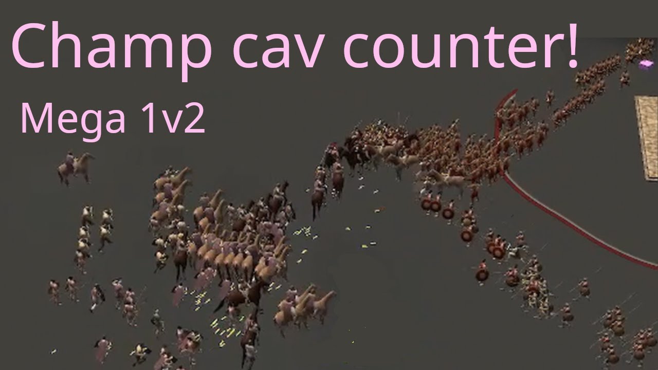 0AD TG: Rush and boom simultaneously then punish the champ cav spammer!