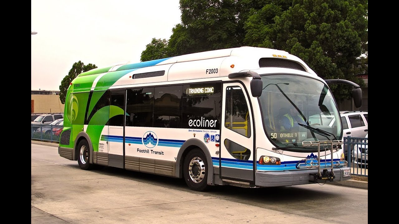 Foothill Transit   Ecoliner Electric Bus
