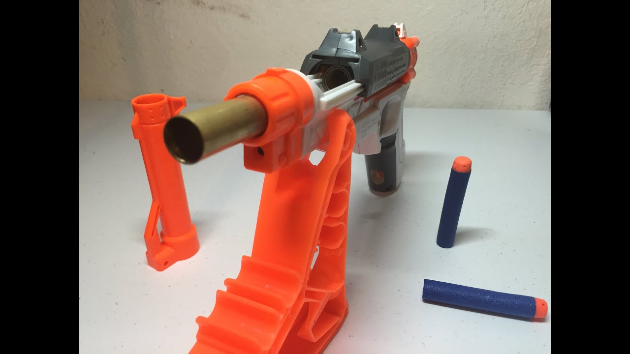 Nerf Sharpfire Mod - The Easiest Brass Breech Ever! | Walcom S7