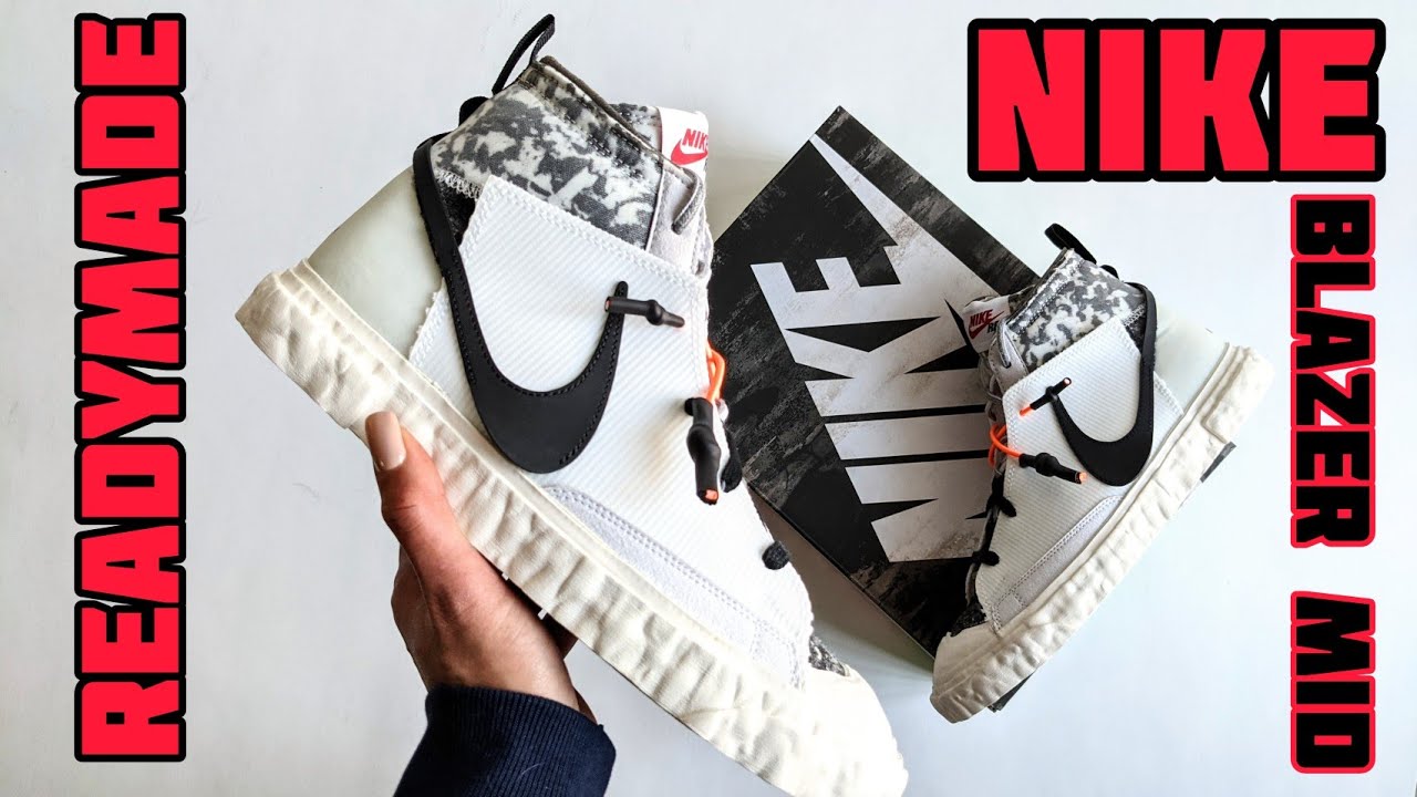 THE NEXT BIG SNEAKER! Nike Blazer Mid x READYMADE In Hand Review!
