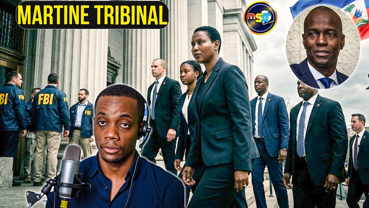 Flash Martine Moise Depale Jodia Devan Tribinal Ameriken Jovenel Te Pran Nan Gwo Konplo Leon Charles