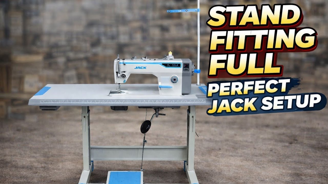 Video miss mat karnaJack machine ka stand step-by-step fitting  modal F4/F5/F6/A2B/A2C/A4B/A4C/A3B/