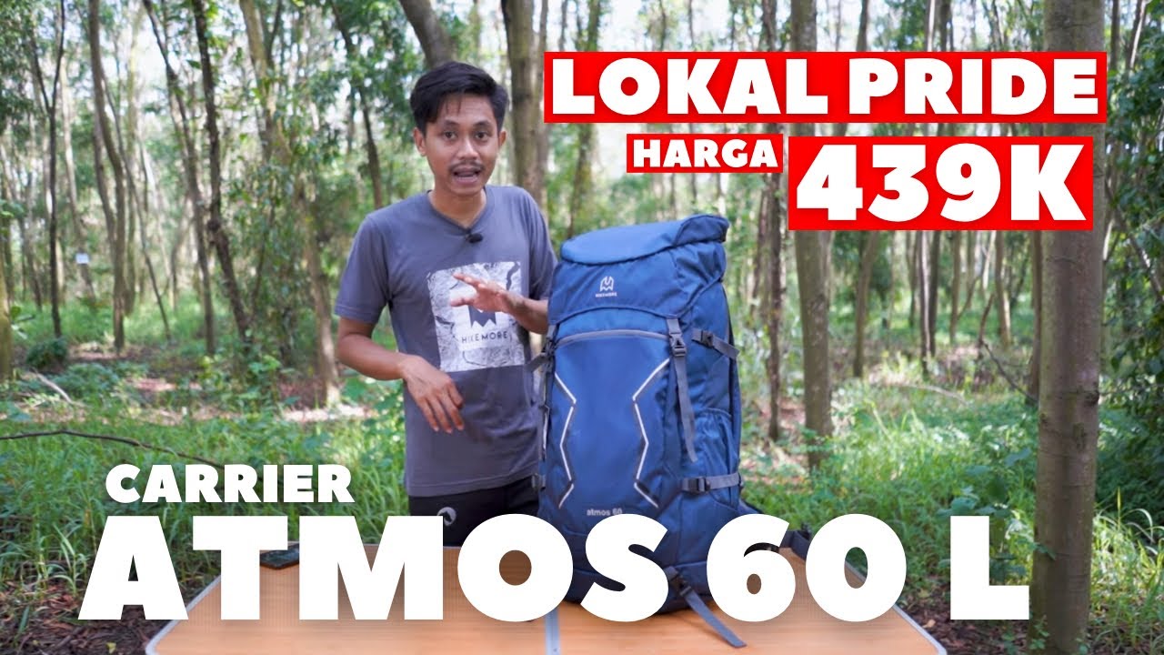 REVIEW TAS GUNUNG ATMOS 60 L | HIKEMORE ATMOS 60 L