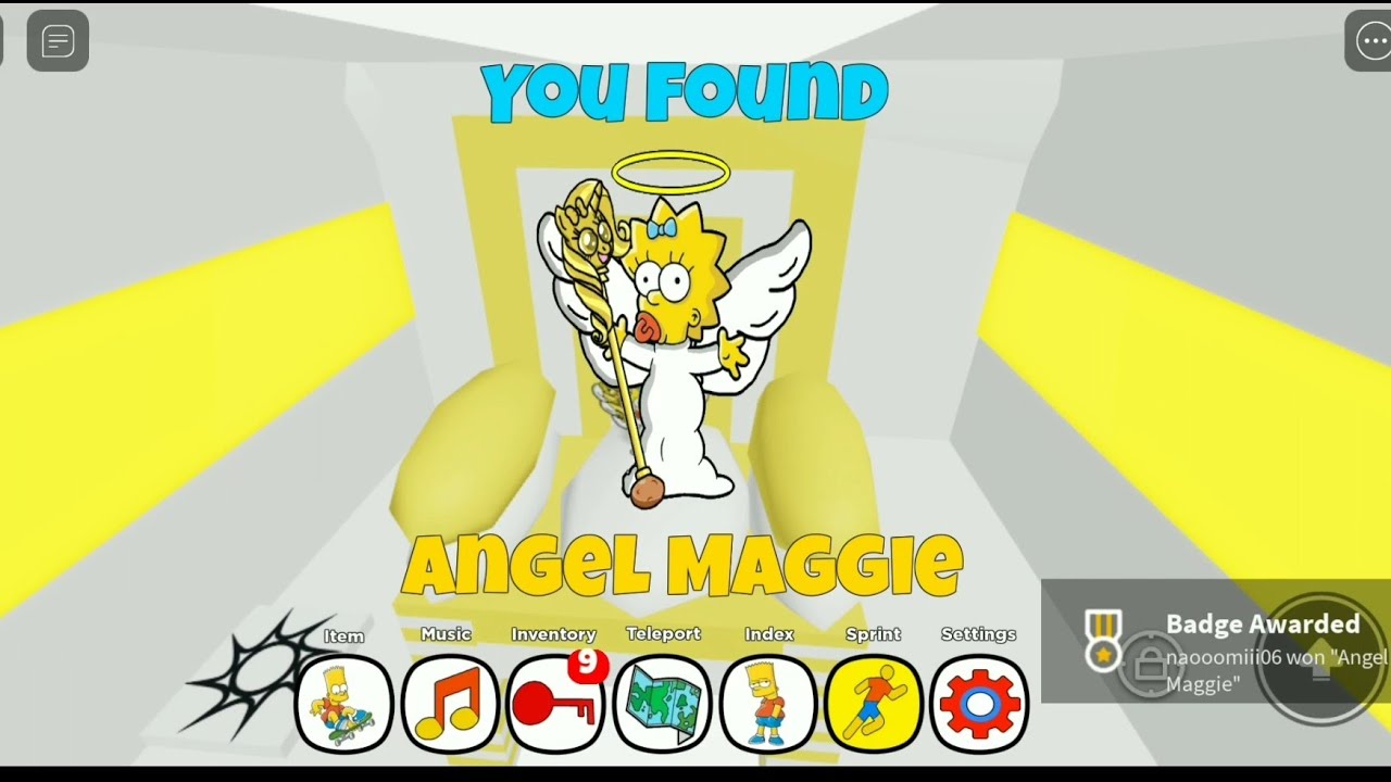 New Update How to find Angel Maggie in Find the Simpsons