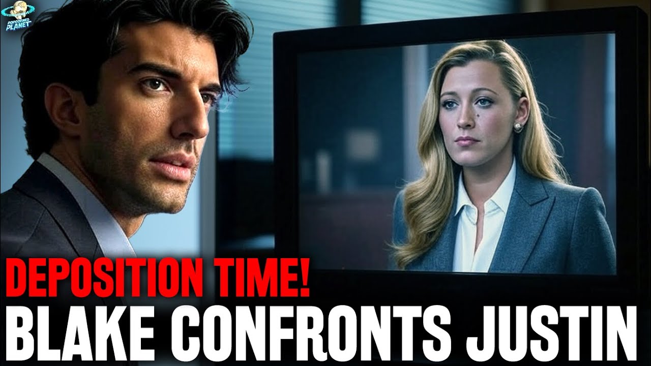 BREAKING! Blake Lively CONFRONTS Justin Baldoni At Deposition Face To Face!