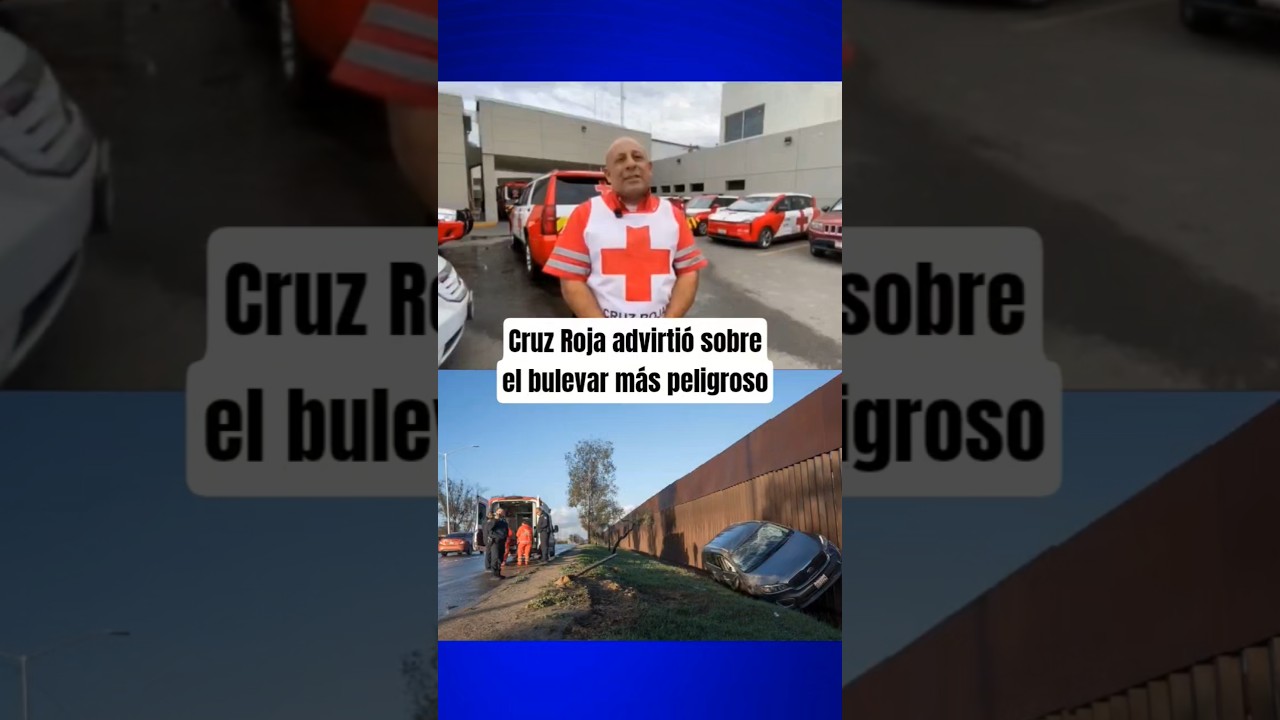 Cruz Roja advirtió sobre el bulevar más peligroso