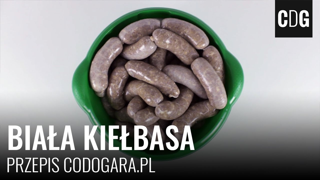 Jak zrobić surową biała kiełbasa. Przepis