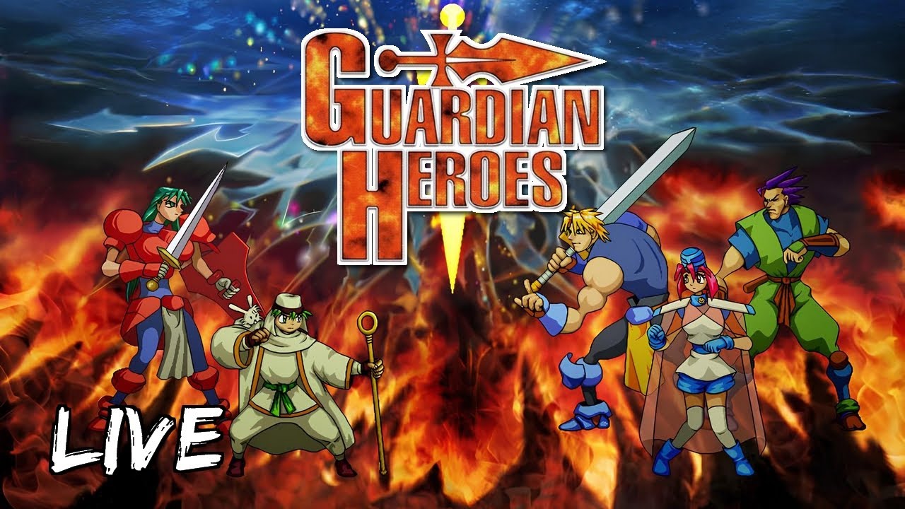 Guardian Heroes do Sega Saturn! (feat. 