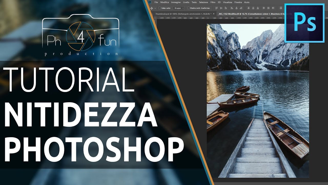 TUTORIAL: Come aumentare la nitidezza in Photoshop + Metodo LAB