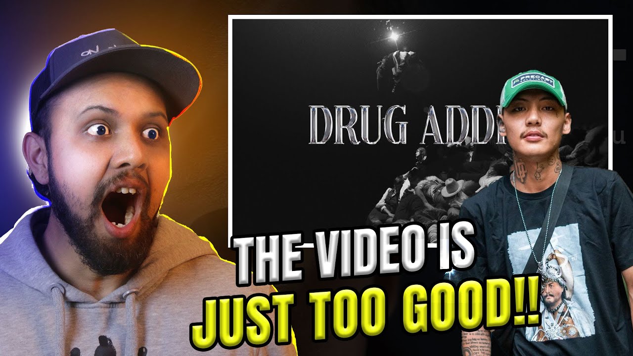 PROPS TO THE VIDEO TEAM !!! #reaction VTEN - DRUG ADDICT