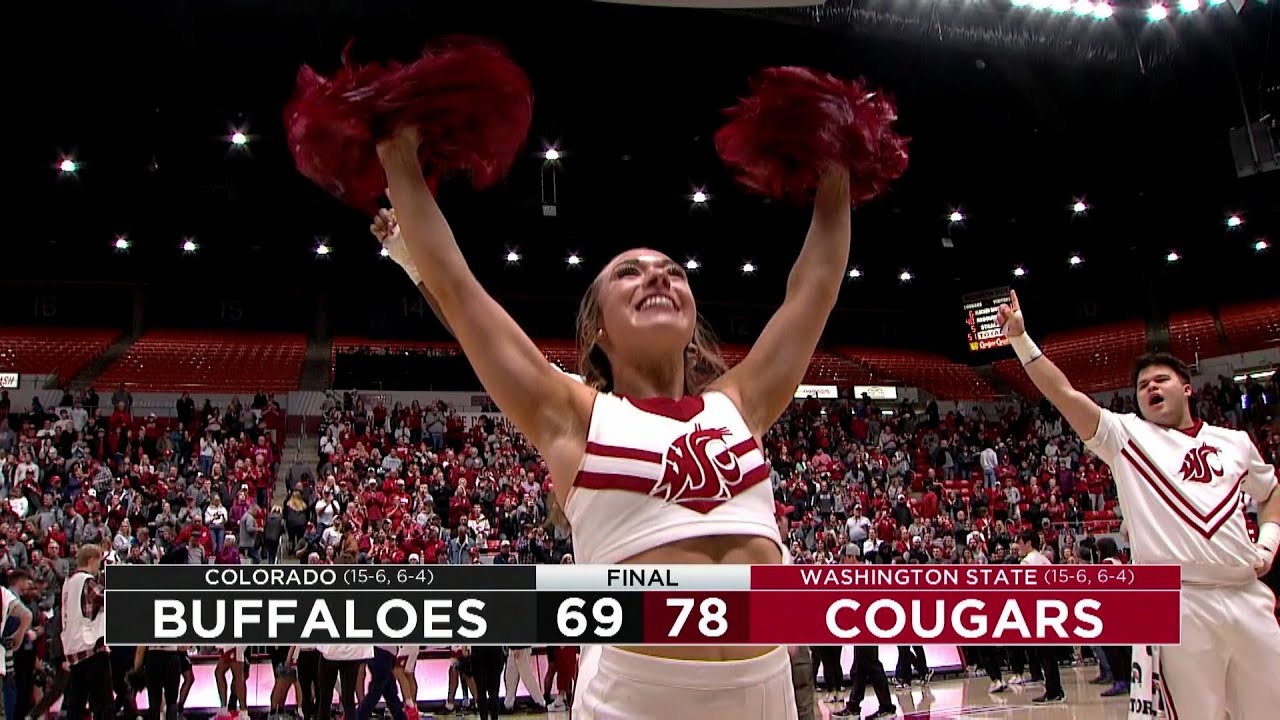 WSU MBB: Highlights vs. Colorado 1/27/24