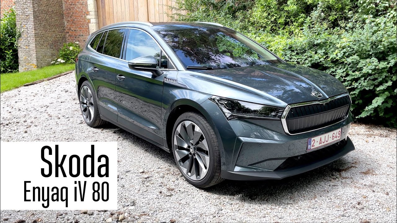 ESSAI - Skoda Enyaq iV 80 : une semaine au volant du SUV électrique préféré des familles...