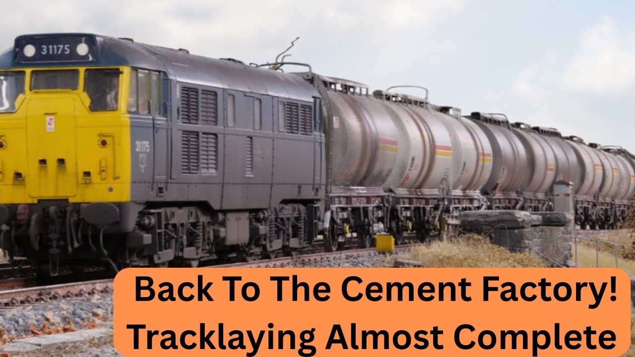 Heaton Lodge Phase 2 - Back To The Cement Factory! Track laying Almost Complete... & More!