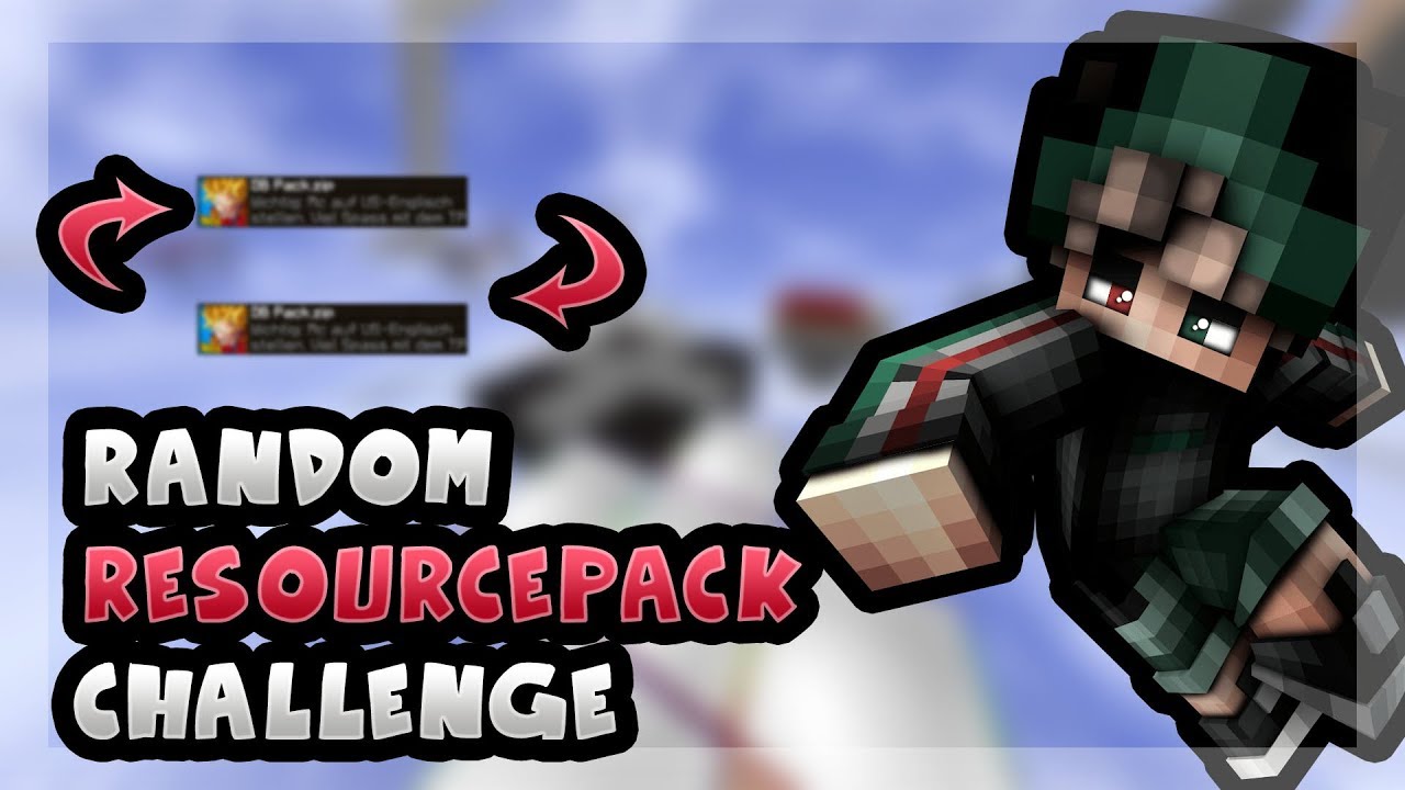 RANDOM RESOURCEPACK CHALLENGE! | Unbekannte und Heftige Packs! | zHxpee