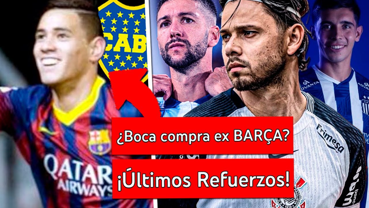 ¿BOCA compra a este EX BARCELONA? 😱| Ultimos refuerzos y noticias de todo el Futbol Argentino