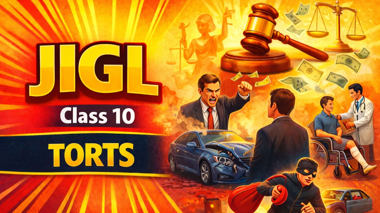 JIGL CLASS 10 | LAW OF TORTS | Free Garur Batch for CS Executive 2026