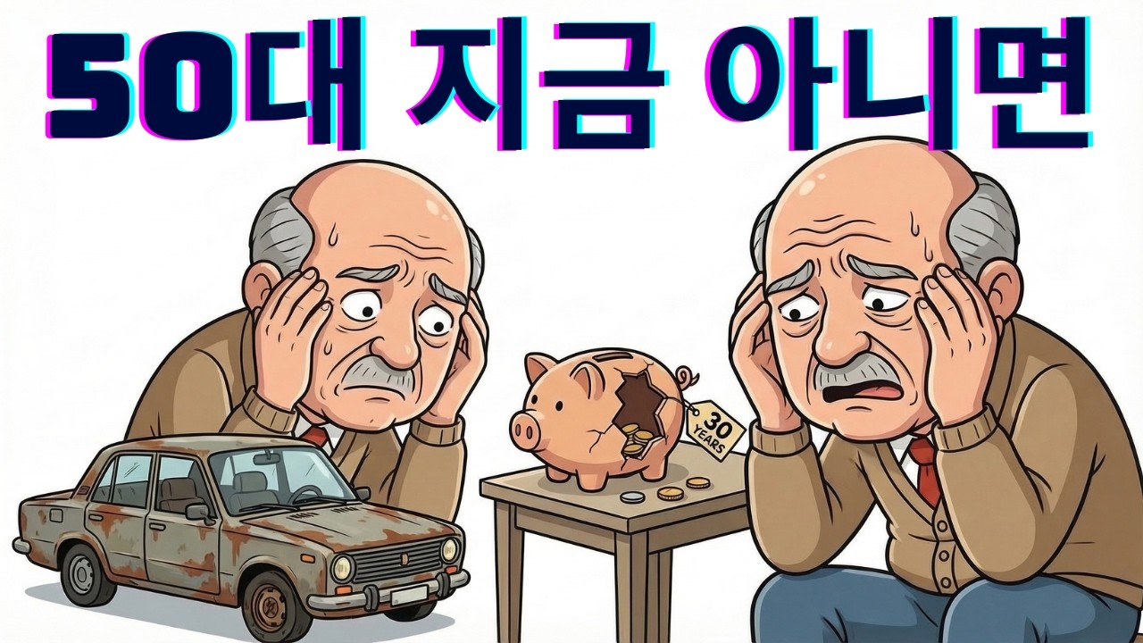 30년 일하고 은퇴 자산이 중고차 한 대 값인 사람들의 공통점