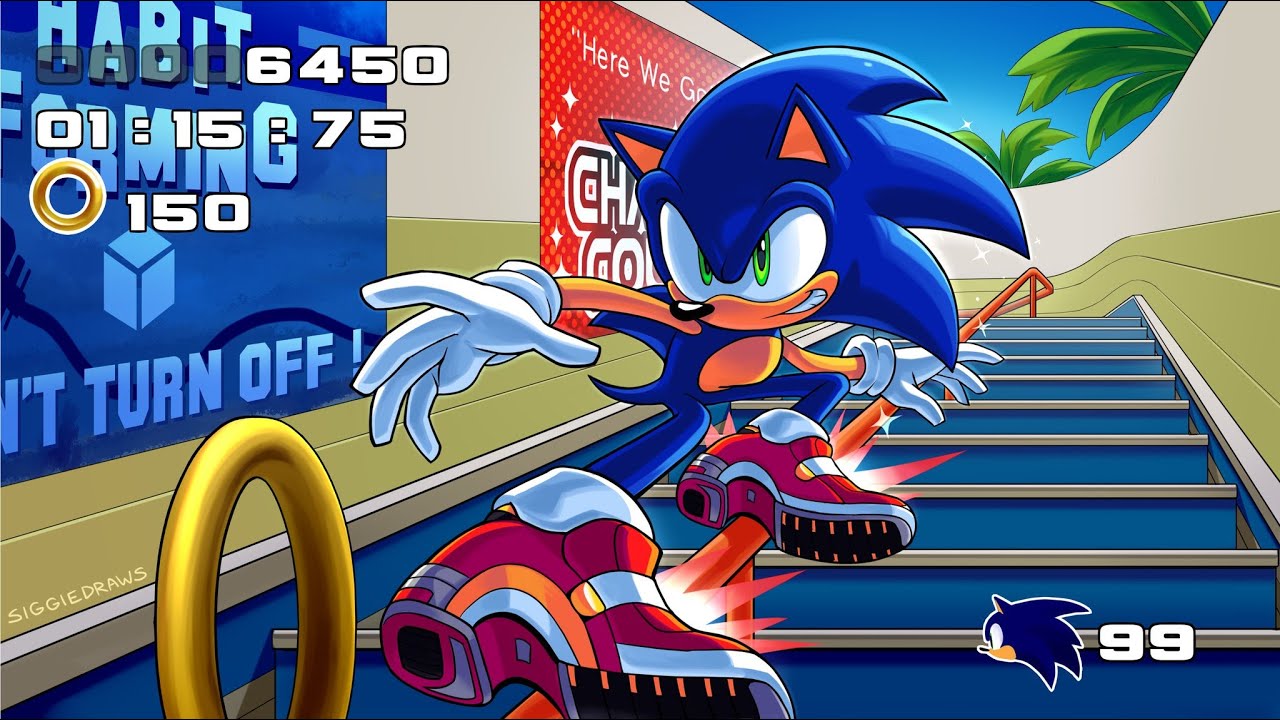 Sonic Adventure 2  - Escape From the City Cover -  Emi Jones
