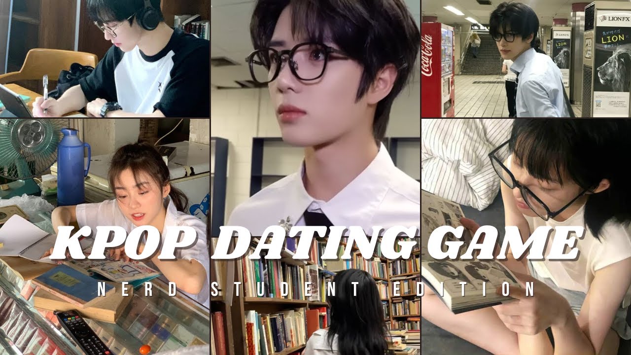 KPOP DATING GAME | NERD STUDENT EDITION