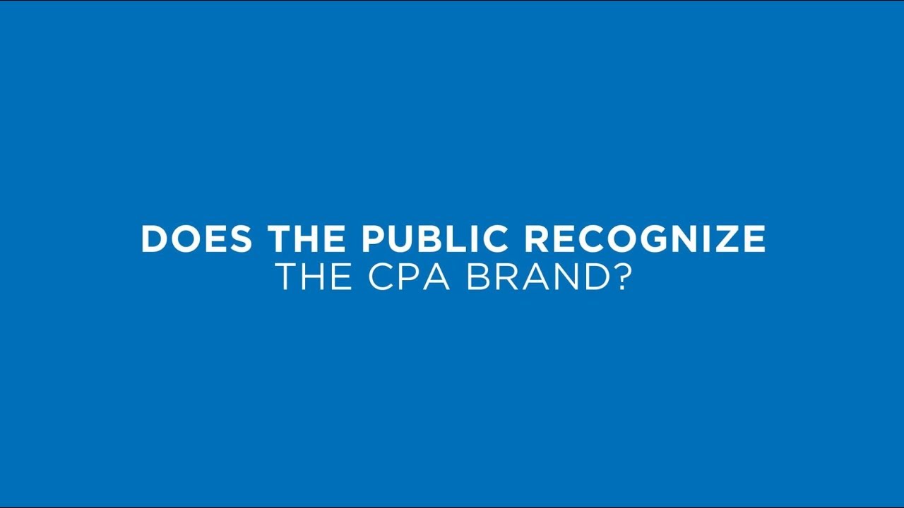 Does the public recognize the CPA brand?