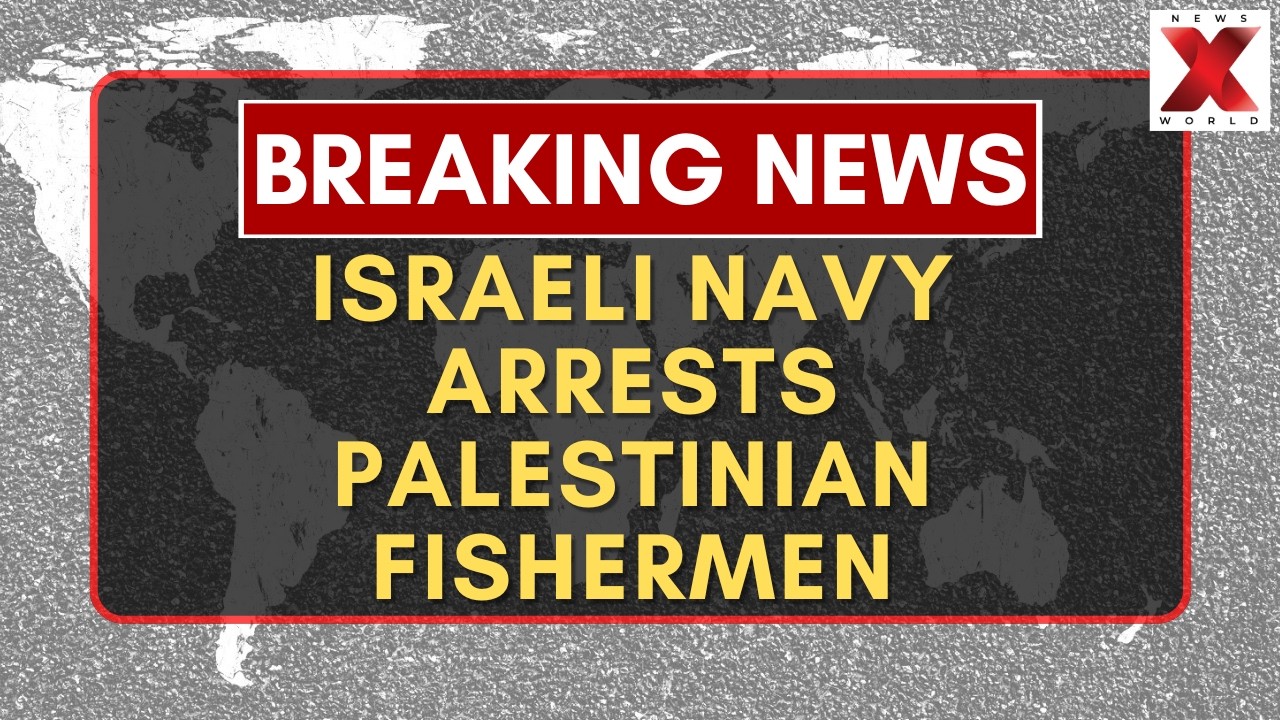 Israeli Navy Detains Nine Palestinian Fishermen Off Gaza Coast | NewsX World