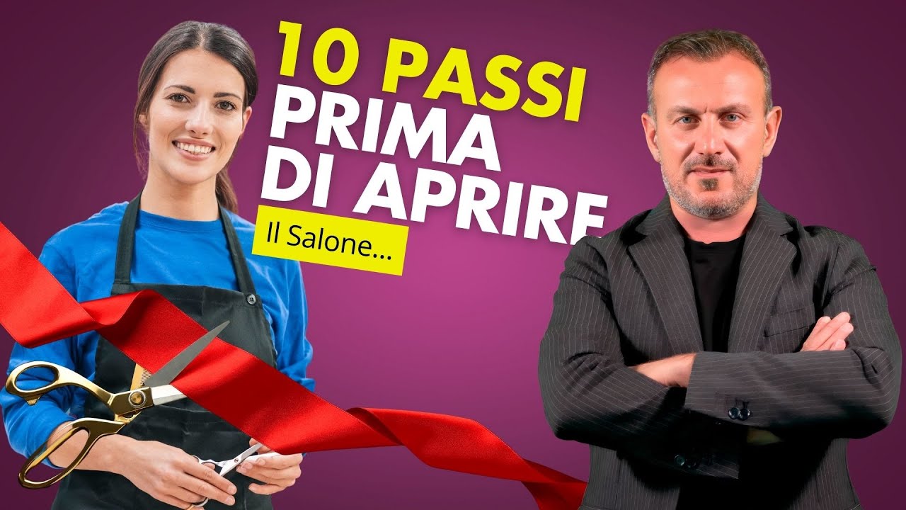 10 PASSI PRIMA DI APRIRE IL TUO SALONE #parrucchiere #hairstyle #salone