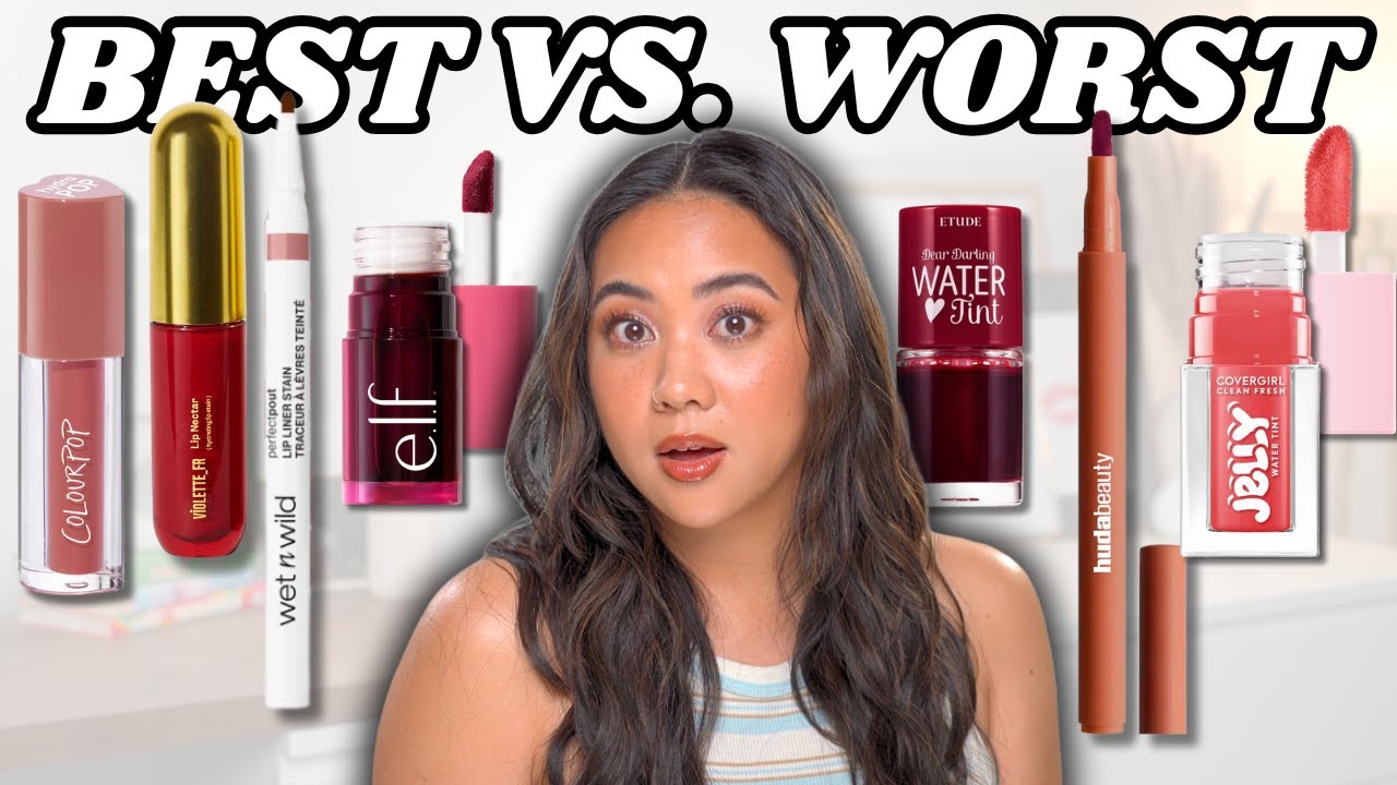 I tried every NEW lip stain and found the BEST one.