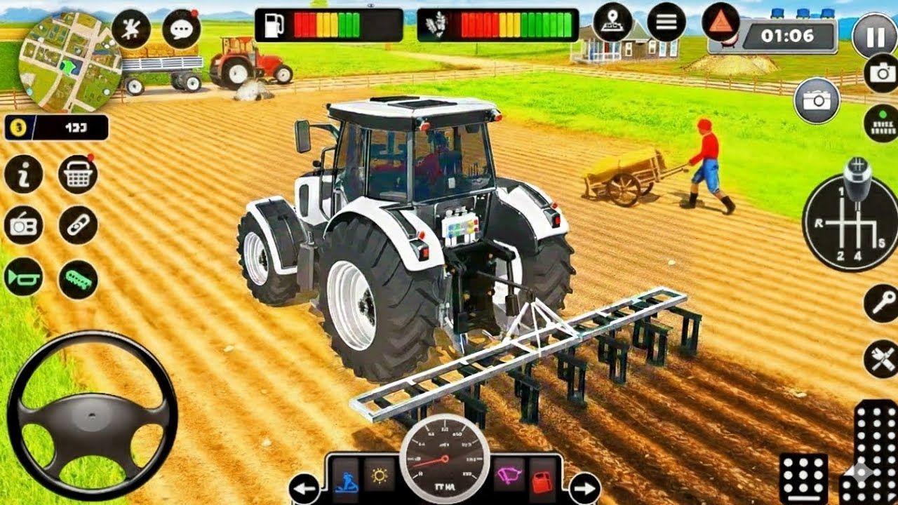 Real Tractor Farming Simulator 2026 | Modern Farming Gameplay 🚜 