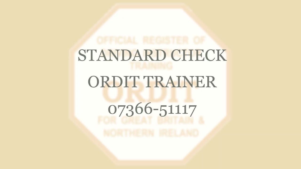 Standard check | Test | 2020 ADI Part3 Goodmayes