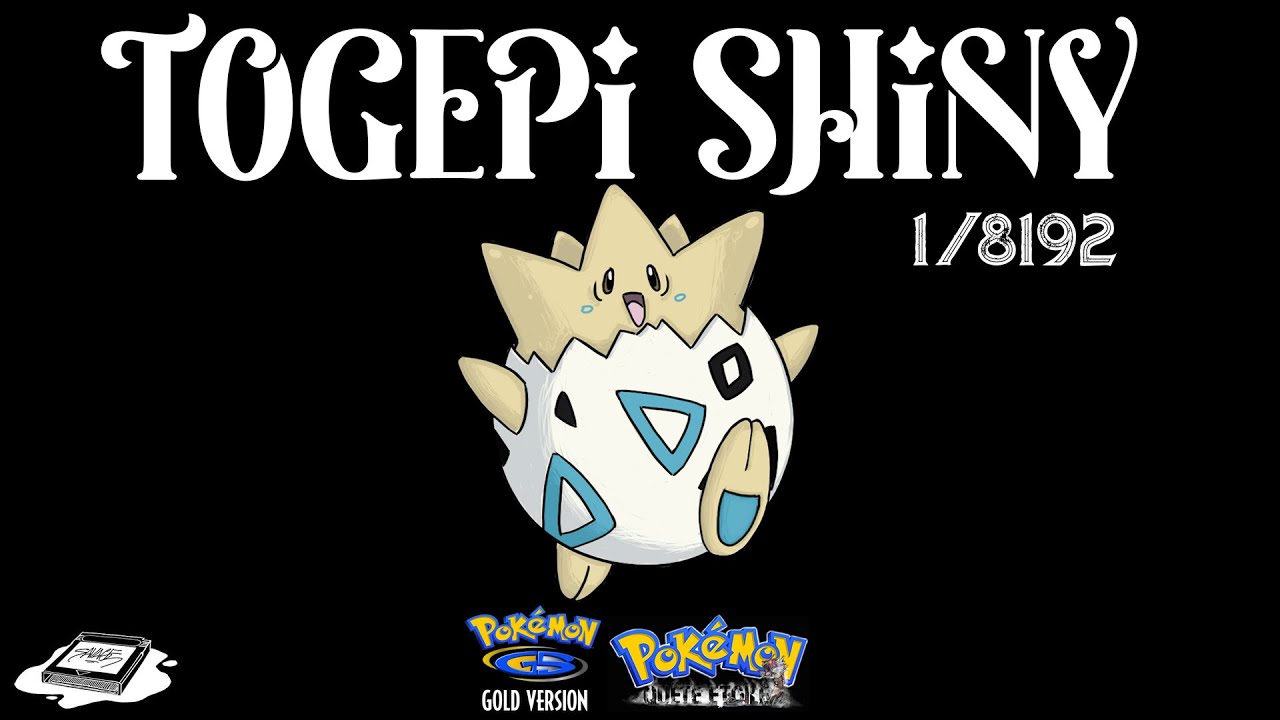 Togepi shiny sur pokemon Or (Gold), ENFIN !!!