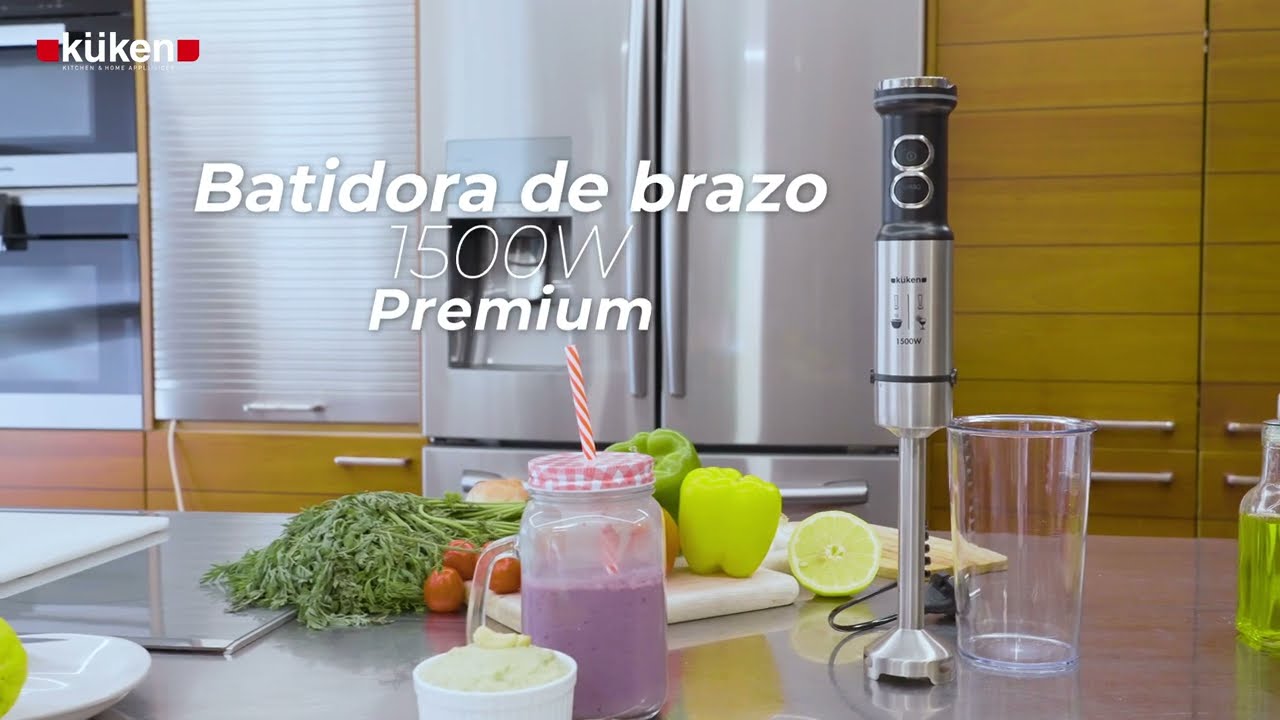 Batidora Brazo inoxidable 1500W de k&uuml;ken