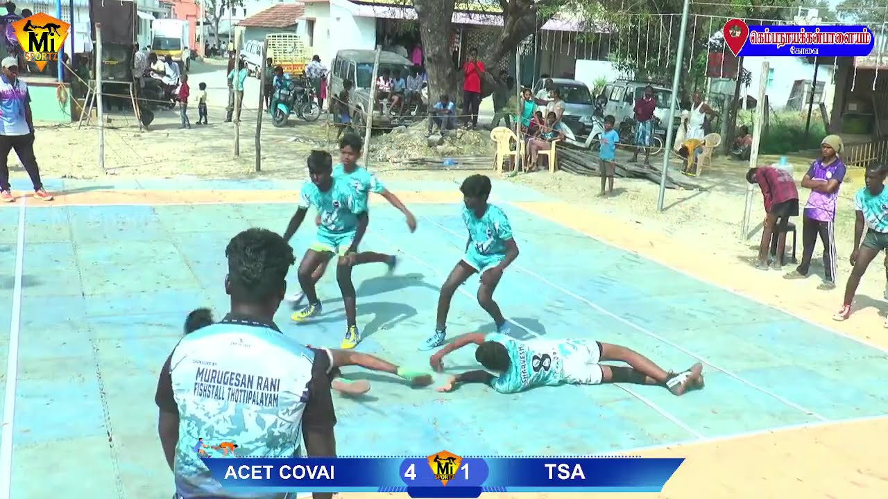 2nd Round - இளம் புயல் கபடி குழு மற்றும் ஊர்பொதுமக்கள் நடத்தும் முதலாம் ஆண்டு கபடி திருவிழா