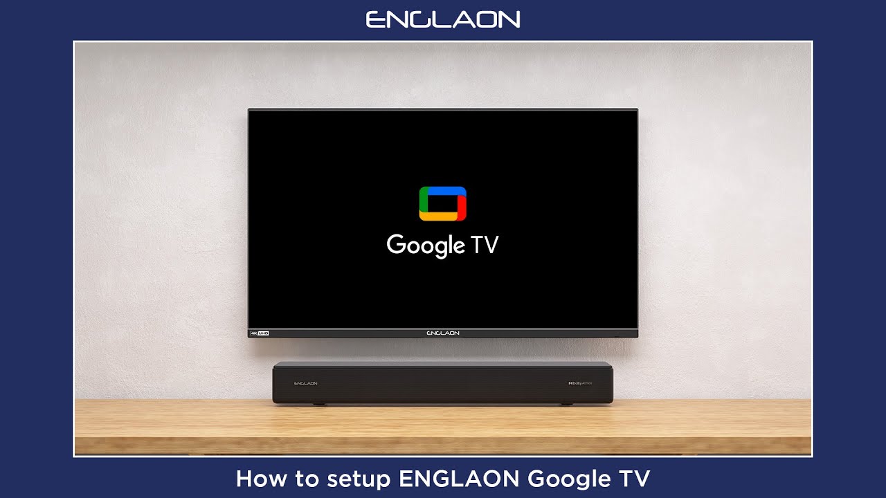 Как настроить ENGLAON 4K Google TV | Englaon