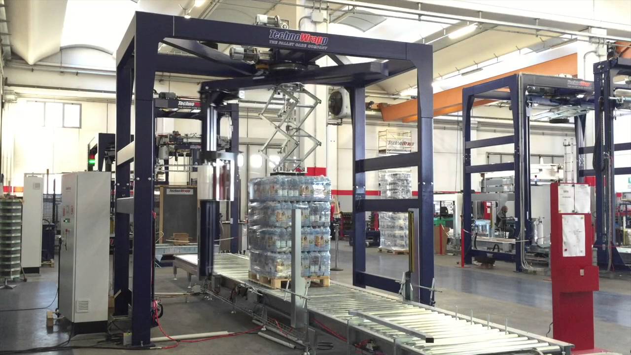Fasciapallet automatico a braccio rotante B150 | Technowrapp