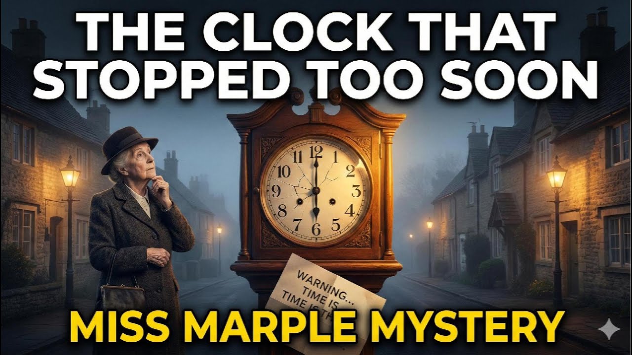 The Clock That Stopped Too Soon Miss Marple Mystery