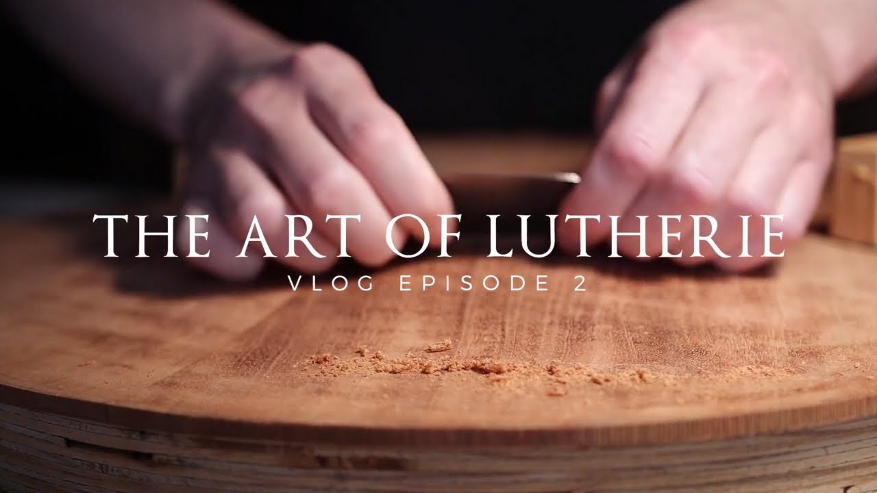 The Art Of Lutherie Vlog 2 - How I Do My Best Work