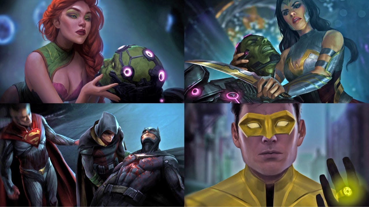 Injustice 2 — все базовые концовки персонажей (многоязычные субтитры)