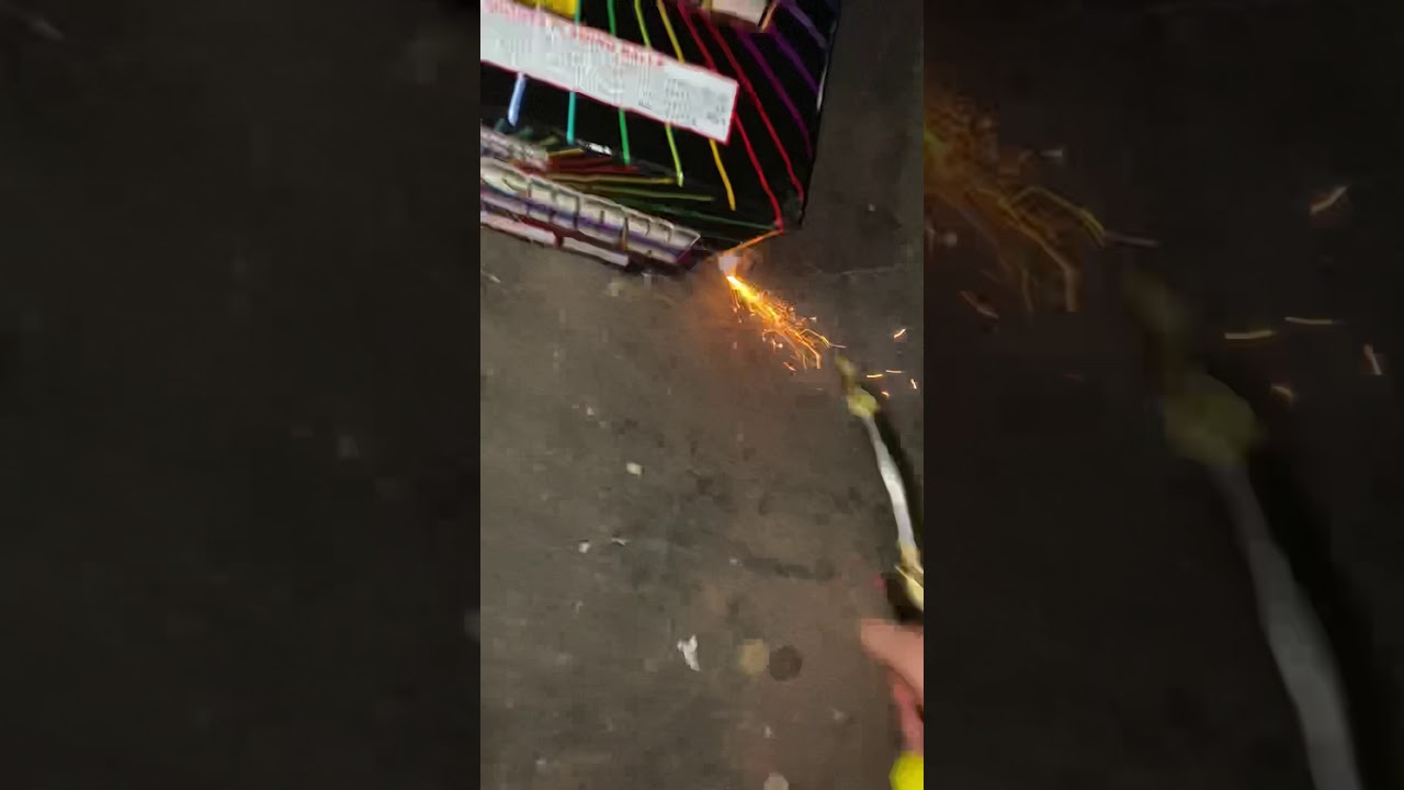 Laser show 260 shot firework