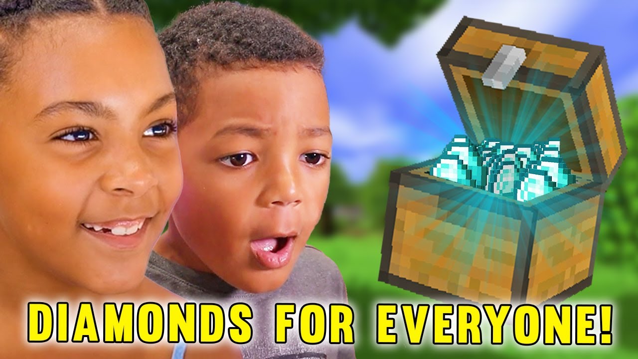 Mining DIAMONDS in Minecraft - How Deep Do We Go?!