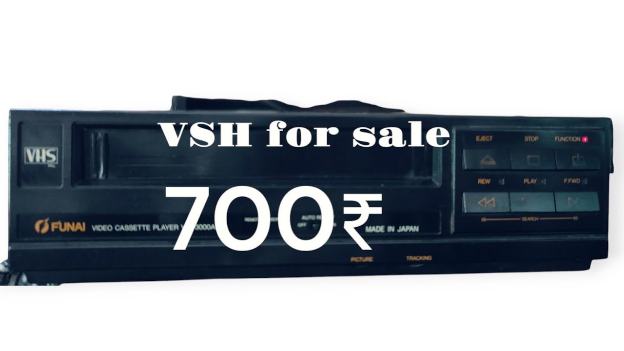 Vcr बिक चुका है Sold out VHS MODEL VIP3000A 700₹ only vedio cassette player wtsno7020396589