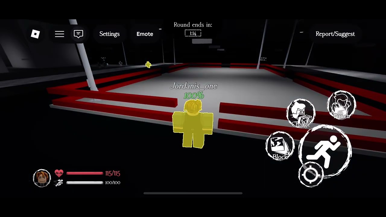 Playing with my friend 