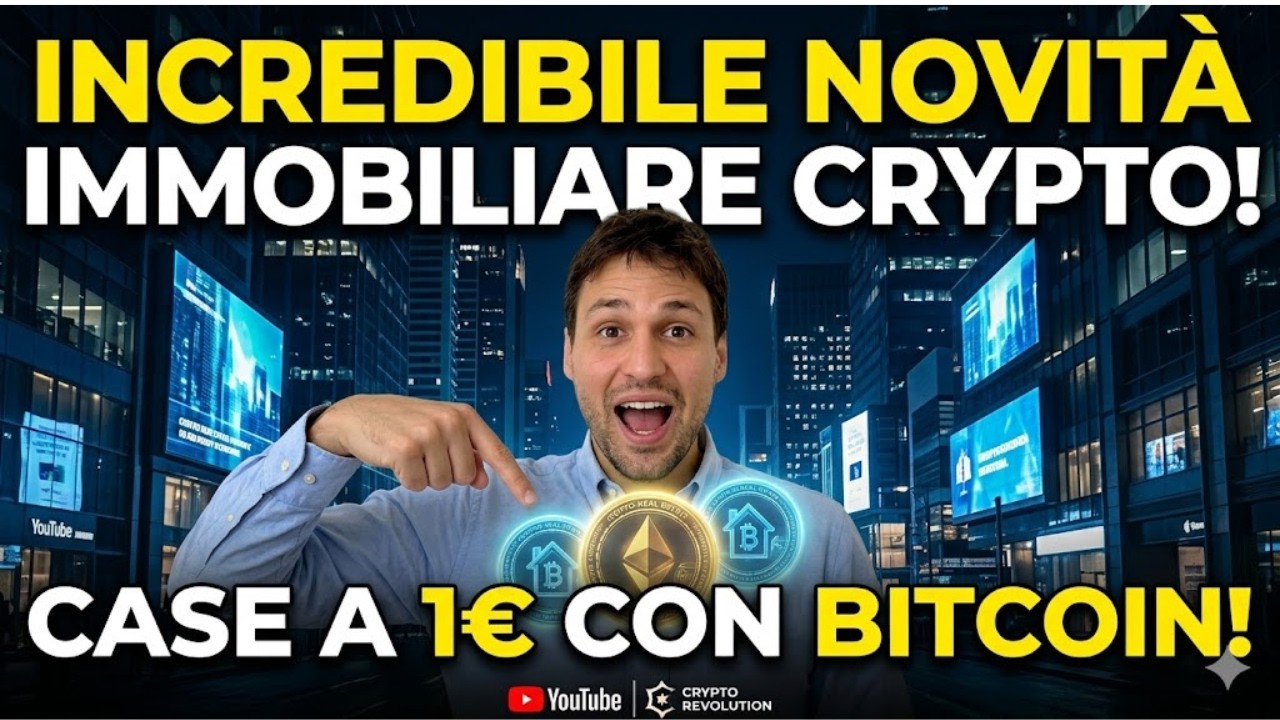 VIDEO IMPORTANTISSIMO - IL MIO GUADAGNO NEL SETTORE IMMOBILIARE CRYPTO E-ESTATE !