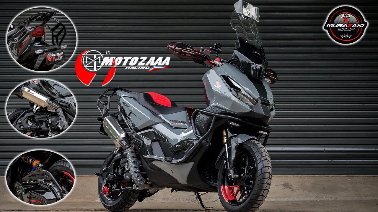 ADV350 ชุดแต่ง MOTOZAAA สายลุยโครตโหด !!!!!