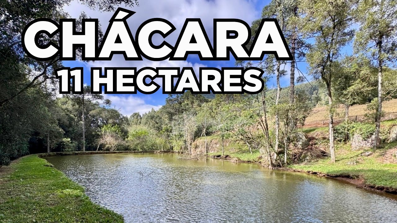 CHÁCARA A VENDA 11 HECTARES CASA RIO AGUÁ LAVOURA E NATUREZA R$850MIL