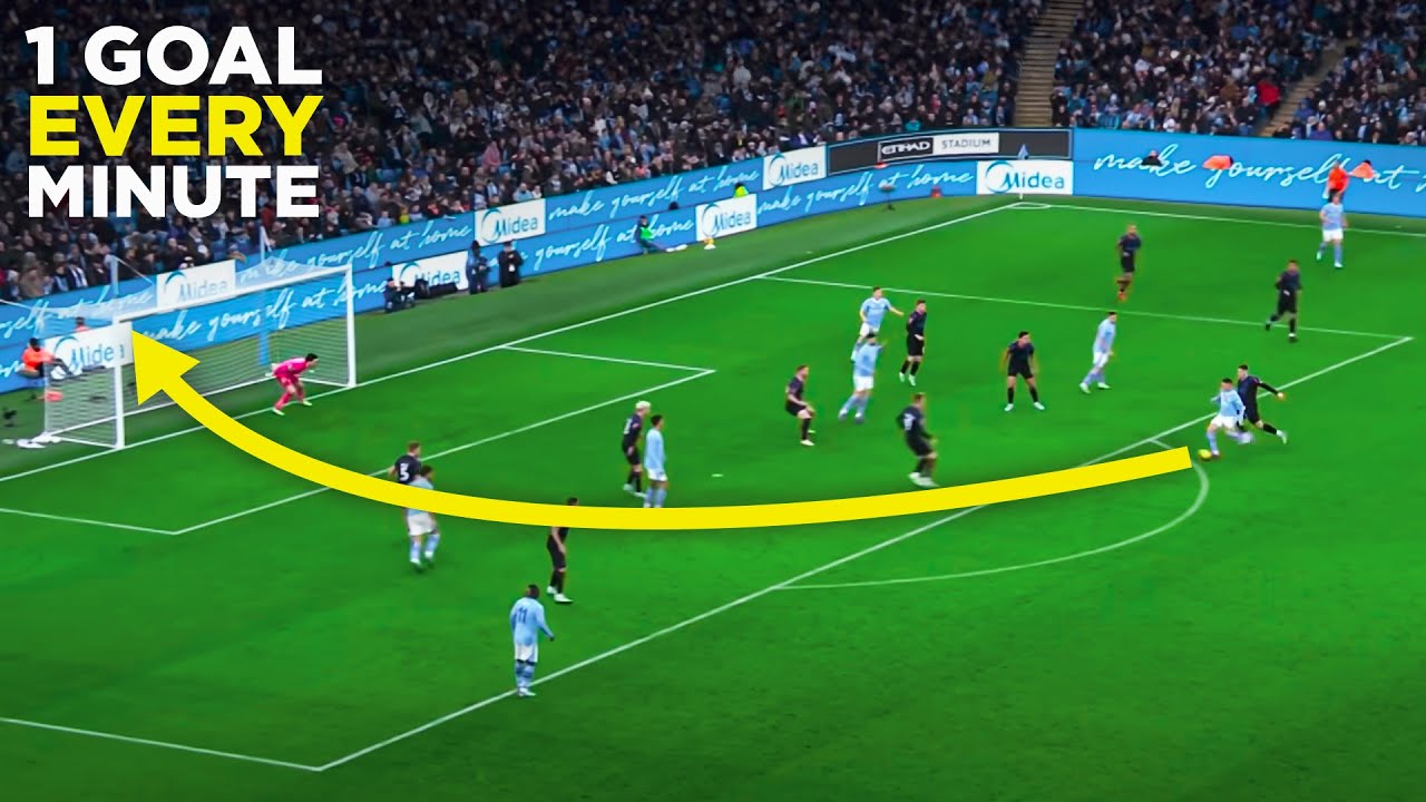 1 AMAZING Man City goal scored from EVERY MINUTE [1-90]