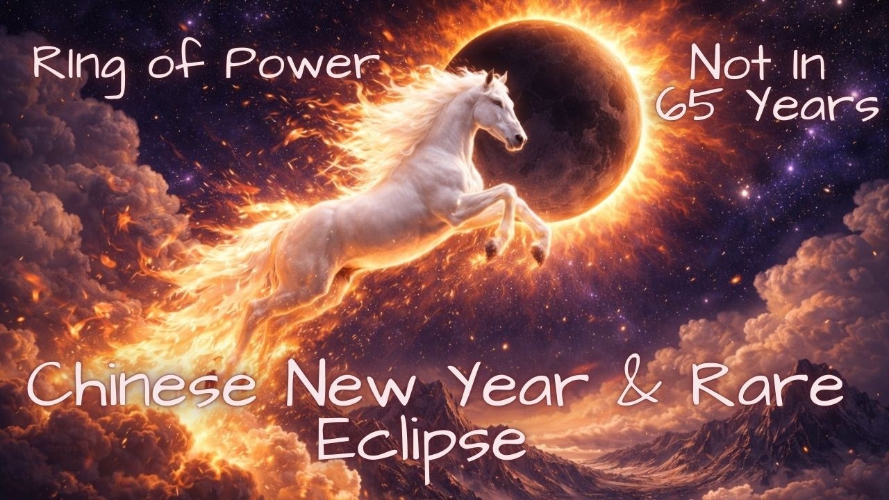 Fire Horse New Year + Solar Eclipse — Everything Changes Now - BEYOND POWERFUL/ Tarot Reading