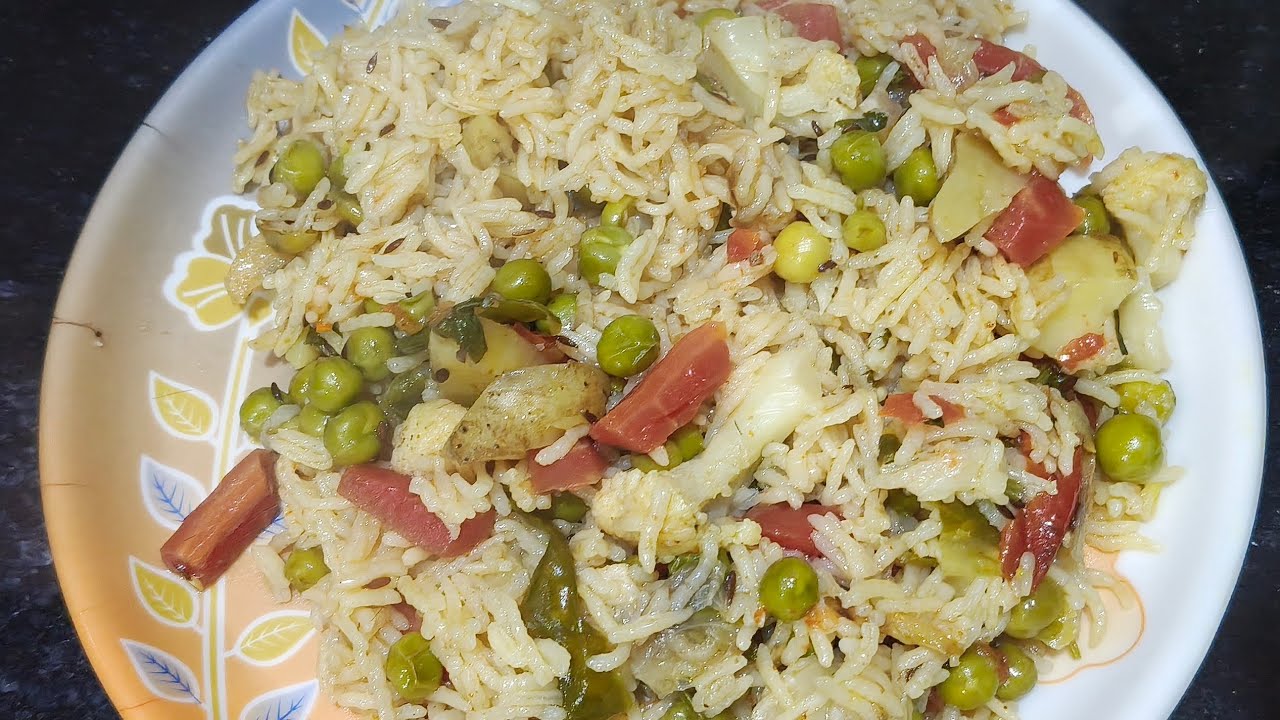 Vegetable Pulao kii recipe 
