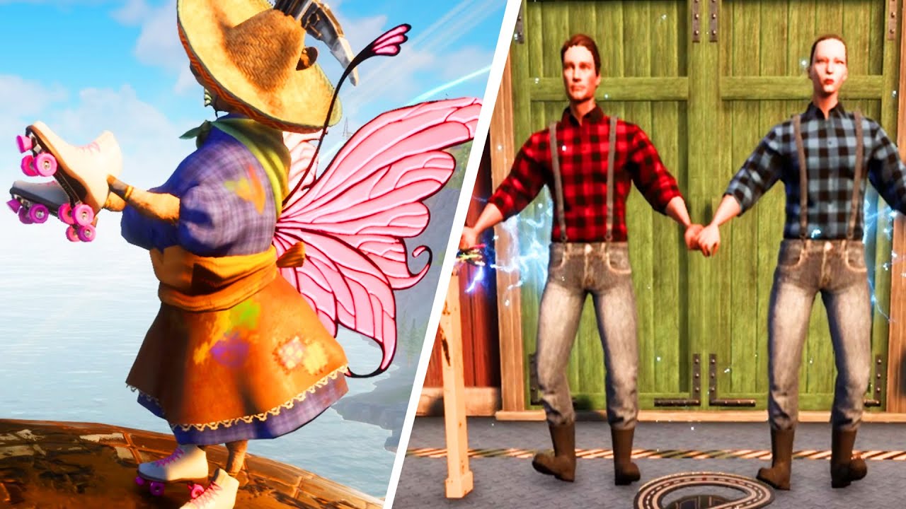 Goat Simulator 3  Ragdolls Funny Moments Crash/Jumps/Fails (Euphoria Physics) GOATFULYT