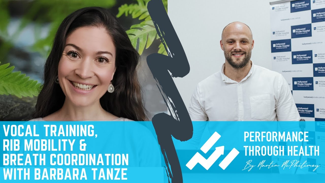 Vocal Training, Rib Mobility and Breath Coordination with Barbara Tanze